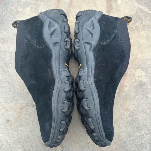 Merrell Winter Moc Black Suede Leather Slip-on Shoes Women's Size 7 Excellent - Picture 6 of 8